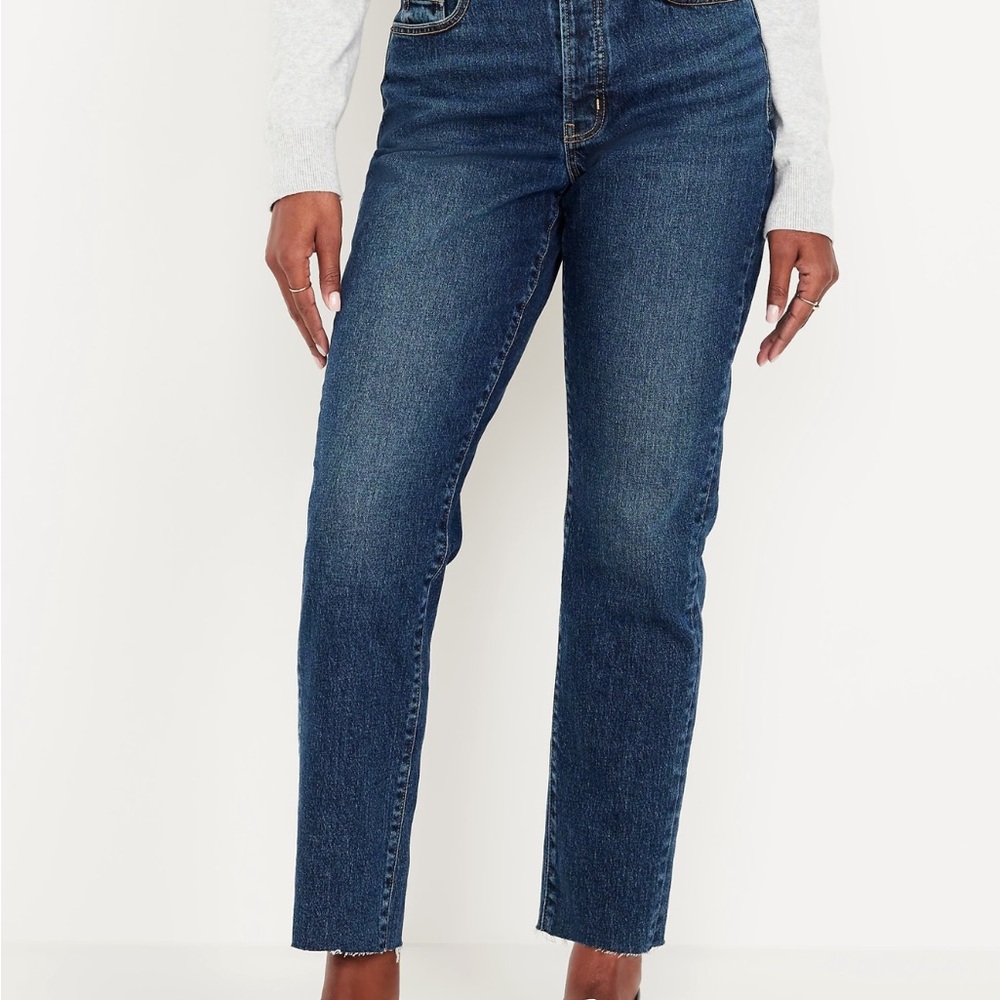 Old Navy Curvy tall size 16 OG straight button fly ankle jeans